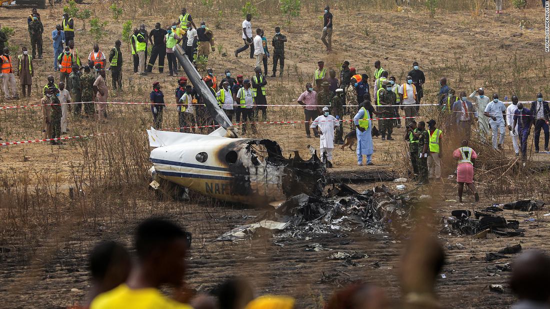 Nigeria crashed aircraft was on rescue mission for kidnapped schoolchildren