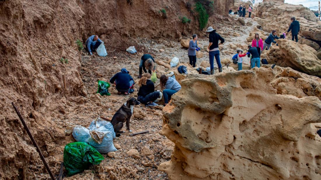 Oil spill leads Israel to beaches as it faces one of its ‘worst ecological disasters’