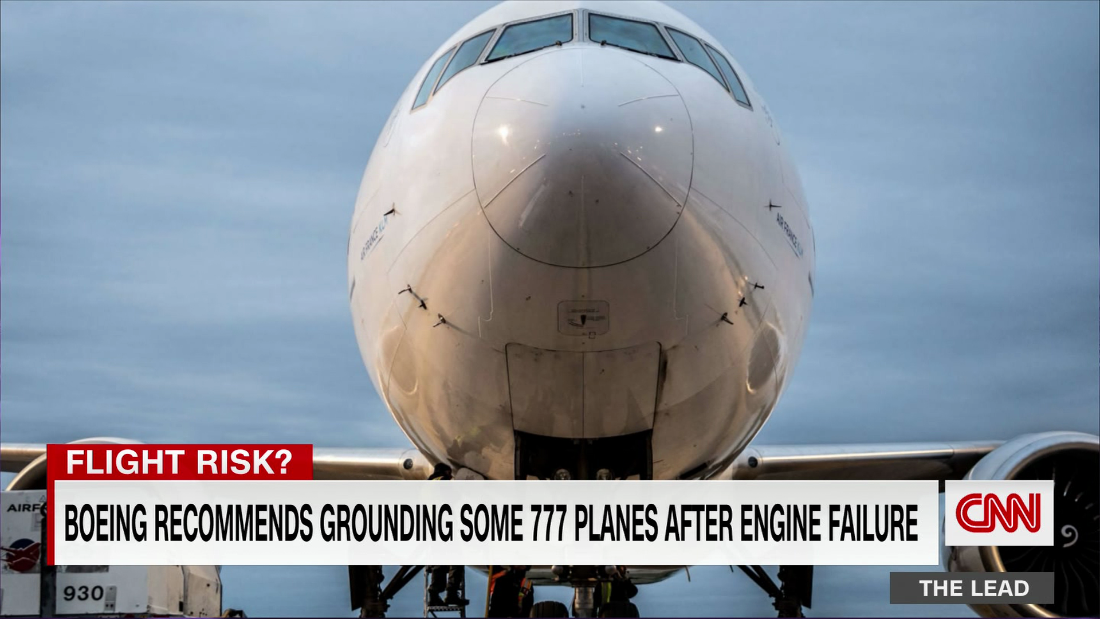 Boeing recommends grounding some 777 planes after engine failure - CNN ...