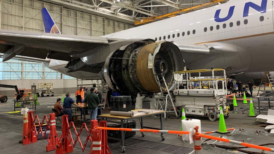 United Airlines engine failed after pilots accelerated to minimize turbulence, says NTSB report