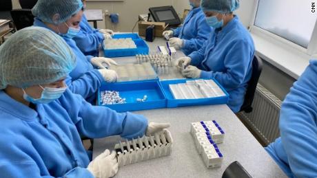 Russia shows off new Covid-19 vaccine factory even as its people hesitate to get the shot