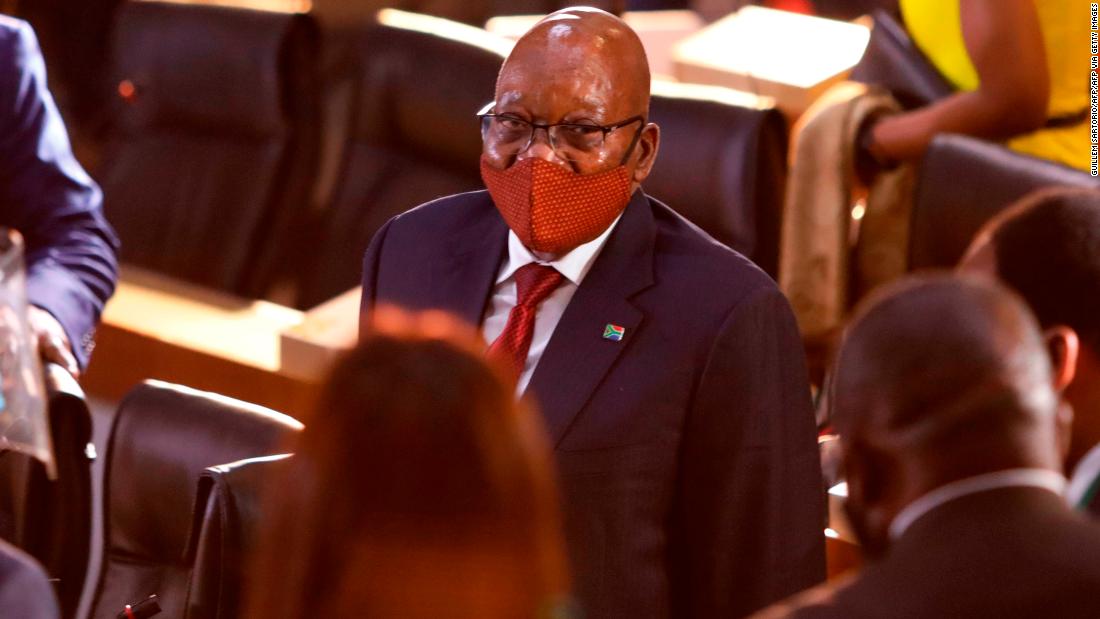 Jailed former South African President Zuma admitted to hospital for medical observation
