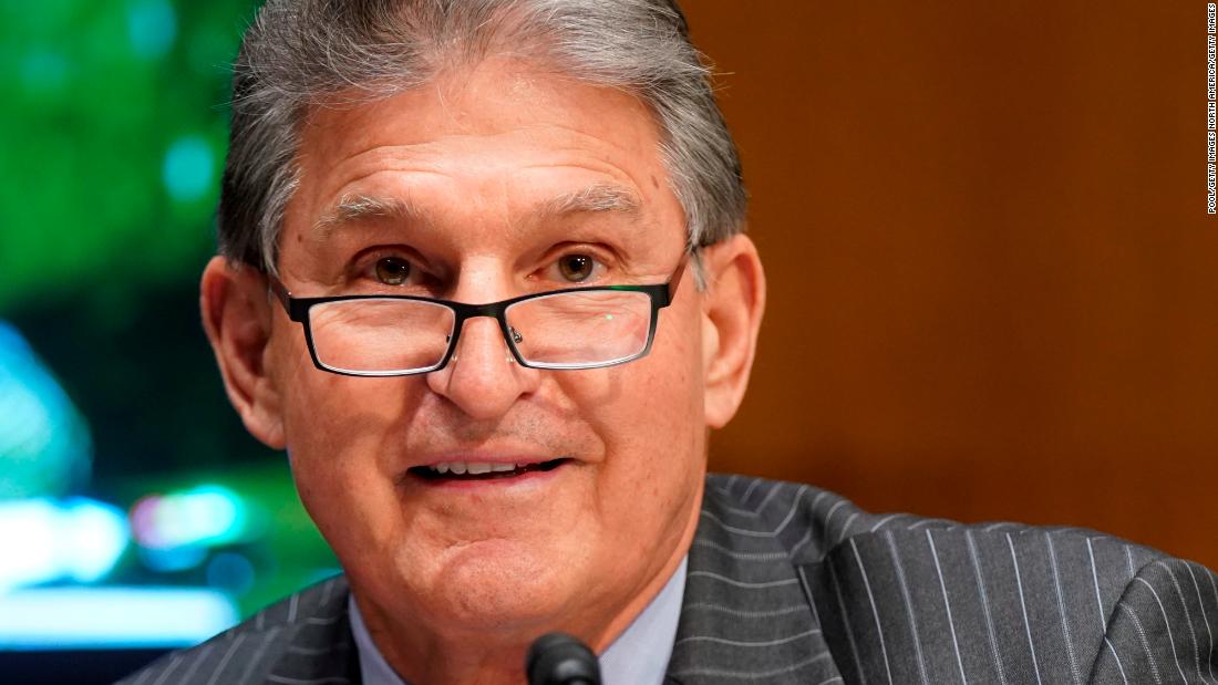 Manchin warns infrastructure project in trouble for corporate tax hike