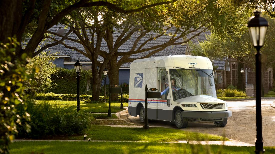 New Postal Service Delivery Vehicle Unveiled. It's A Pretty Radical Change  - NewsOpener