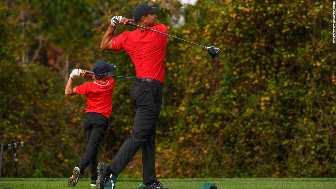 Woods and his son, Charlie, warm up before the final round of the PNC Championship in December 2020. Videos of Charlie&#39;s impressive swing, a swing that looks much like his father&#39;s, &lt;a href=&quot;https://bleacherreport.com/twitter-freaking-out-about-charlie-woods&quot; target=&quot;_blank&quot;&gt;went viral on social media.&lt;/a&gt;