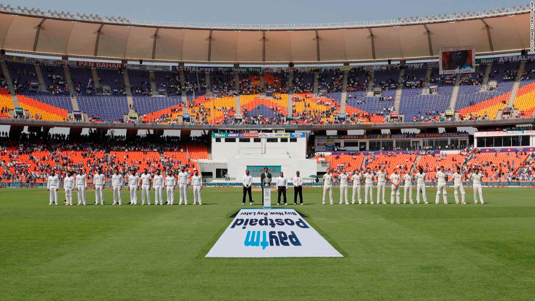 Narendra Modi Stadium hosts its first Test  match in India