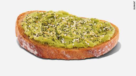 Dunkin&#39; is now selling $2.99 avocado toast.