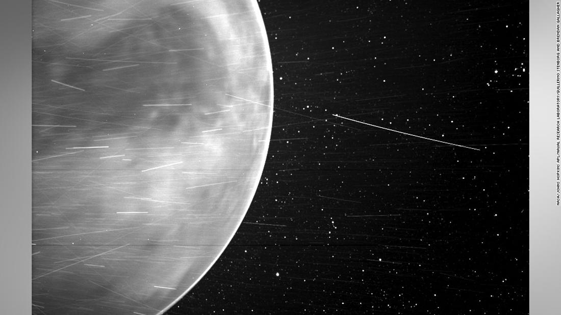 New Venus image captured by Parker Solar Probe