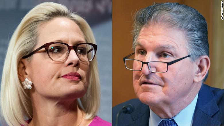 Miscalculating Sinema and Manchin could end up costing Biden