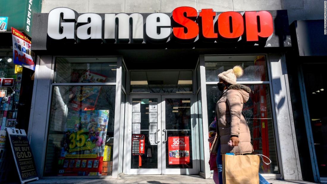 GameStop is up another 67% after doubling yesterday