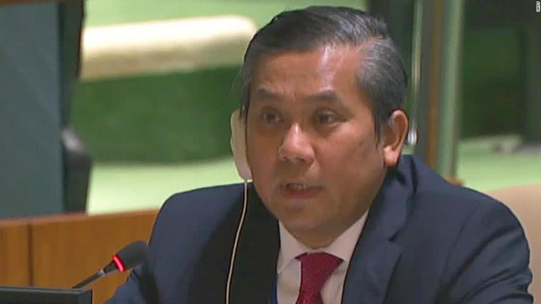 L’ambasciatore del Myanmar presso le Nazioni Unite chiede un’azione globale immediata per aiutare a invertire il colpo di stato