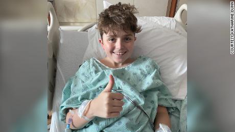 Nolan Dunn fell ill with MIS-C in February.  It was part of the increase in the number of cases seen in children's hospitals across the country.