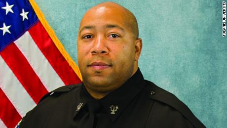 Tulane University police Cpl. Martinus Mitchum was fatally shot on Friday.