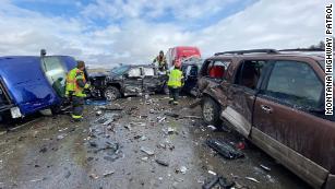 injured vehicle cnn pileup billings