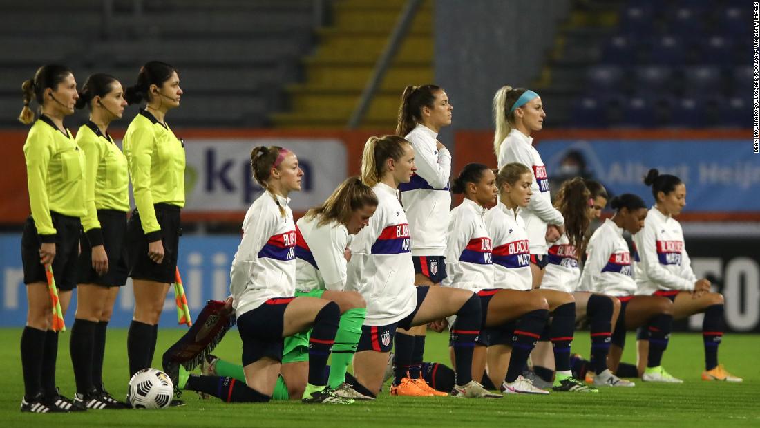 Did US Women's Soccer Kneel During National Anthem at 2020 Olympic Opener?