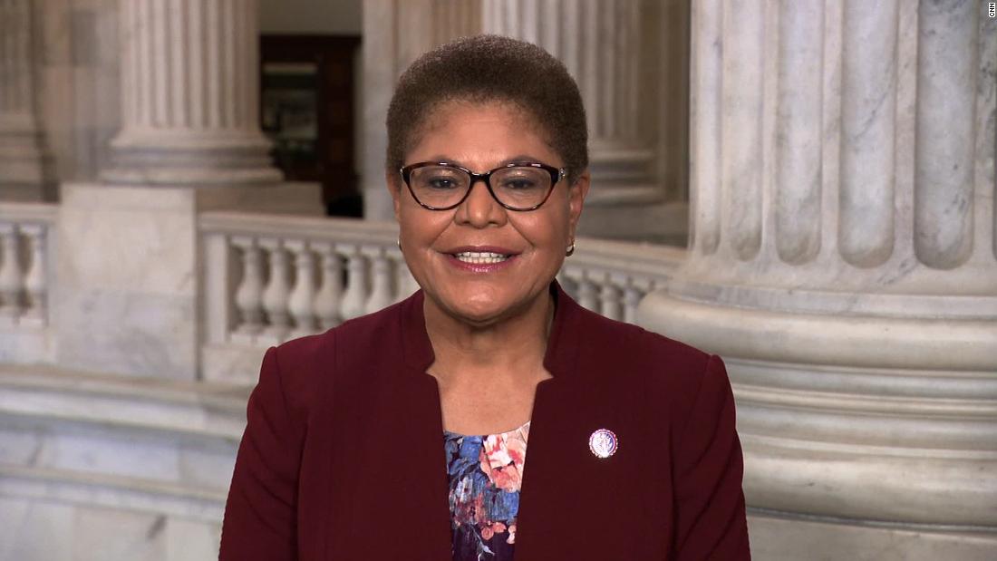 Karen Bass says systemic racism is playing a role in Covid vaccine ...