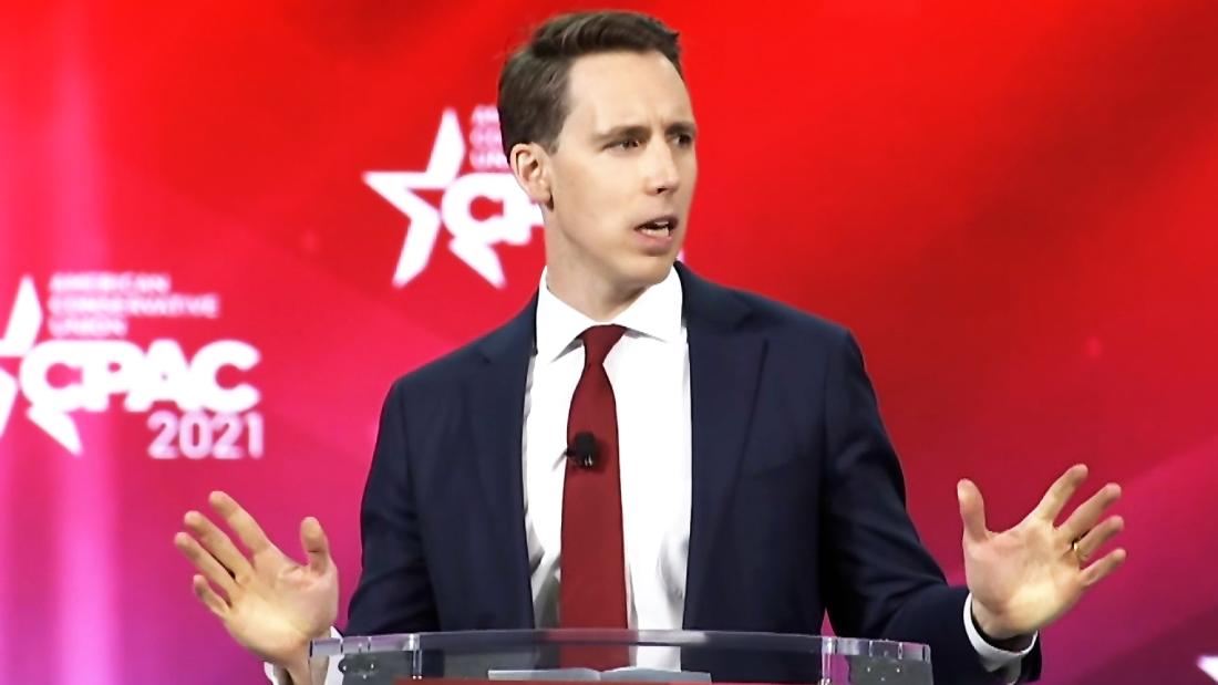 Hawley raised $3 million in 2021's first quarter after objecting to electoral votes Biden won