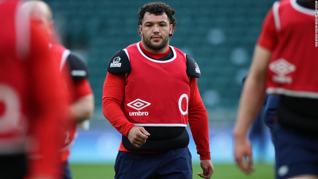 England rugby player Ellis Genge says he received death ...