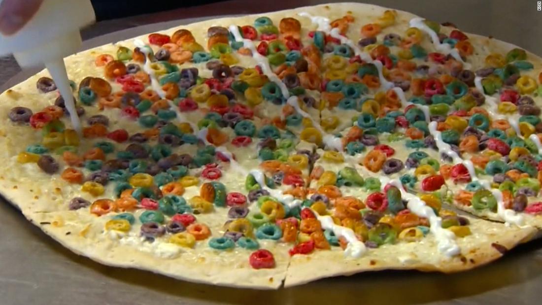 Froot Loops' on pizza: Culinary abomination or inspiration? - CNN Video