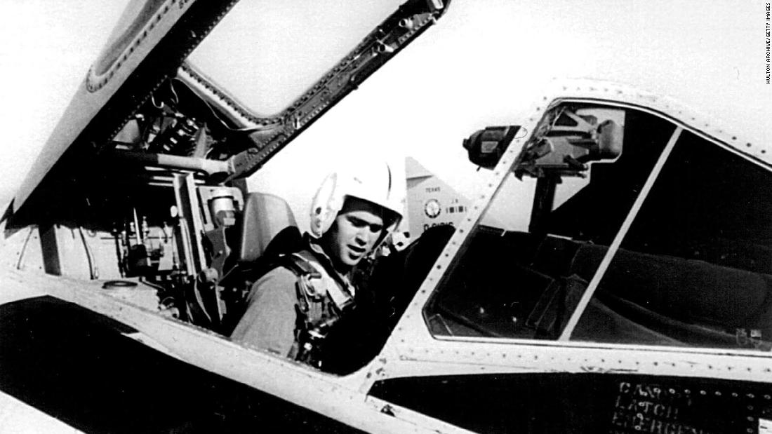 Bush was a pilot in the Texas Air National Guard from 1968-1970. His father was a naval aviator who fought during World War II.