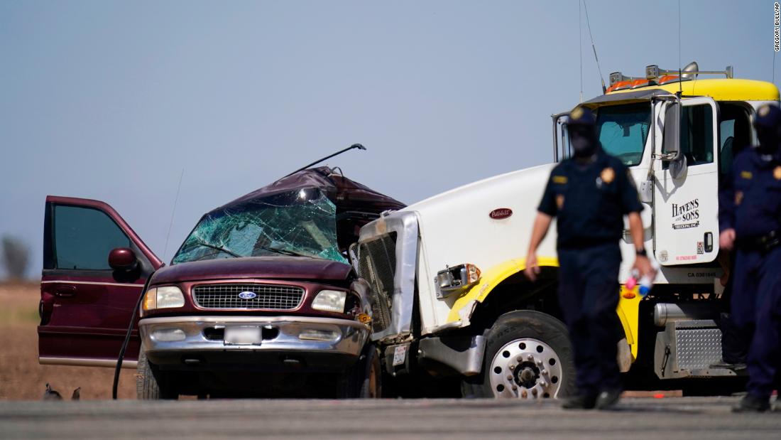 Accident in California: at least a dozen people died in a horrible accident.  Here’s what we know