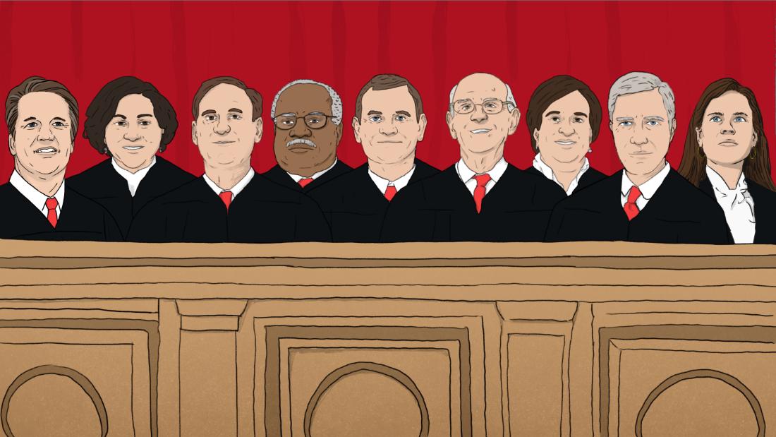 Nine justices top