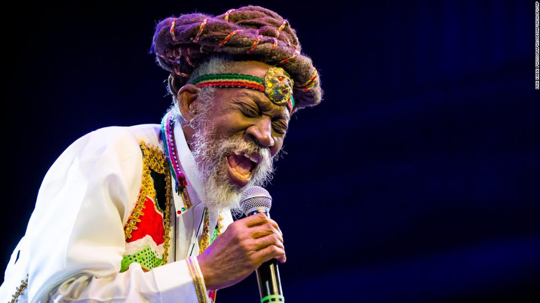 Bunny Wailer, a pioneer of reggae music, died at 73