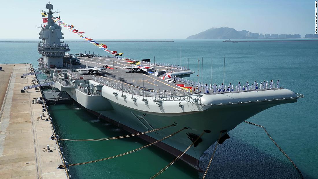 Largest Chinese Navy Ship