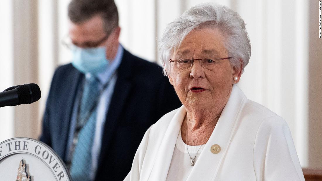 The Alabama governor says she will not extend the mask’s term after April 9