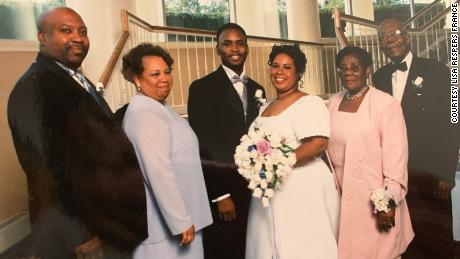 The Respers and Lyle families celebrated Lisa&#39;s wedding to Terry France in September 2001.