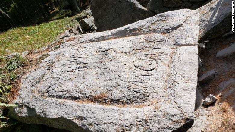 Man arrested after allegedly defacing ‘America’s Stonehenge’ with suspected QAnon-related graffiti