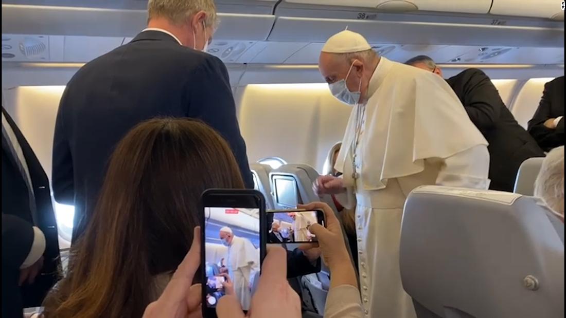 Behind the scenes as Pope makes historic trip