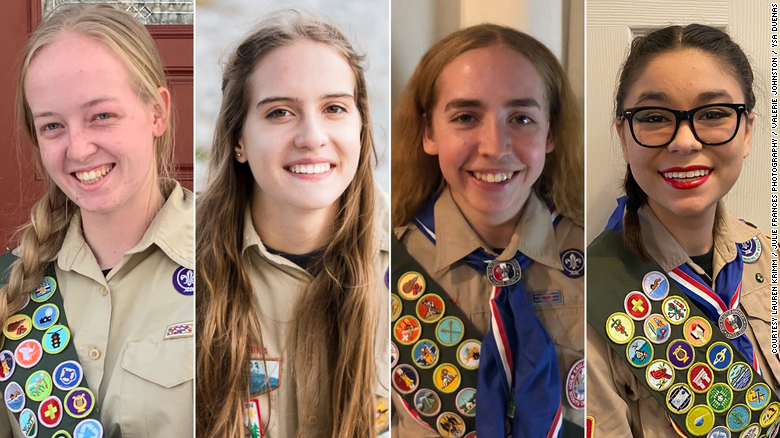 For the first time, girls were eligible to be Eagle Scouts — and nearly 1,000 earned the elite rank