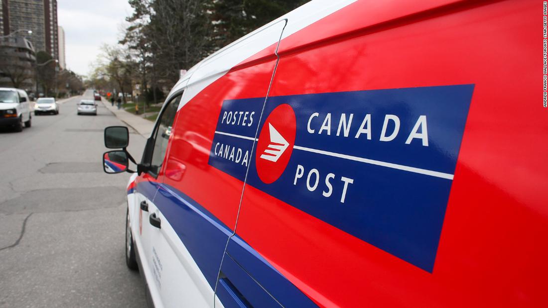 Canada Post is sending each family a postcard to send to a loved one for free