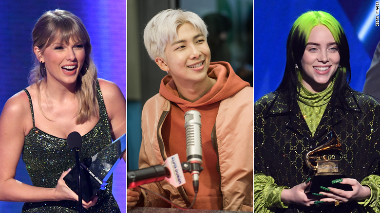 Grammys 2021 performers will include Taylor Swift, BTS and Billie Eilish
