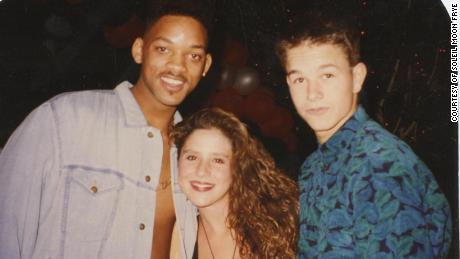 Soleil Moon Frye with Will Smith and Mark Wahlberg, as shown in the documentary &#39;Kid 90&#39; (Courtesy of Soleil Moon Frye).