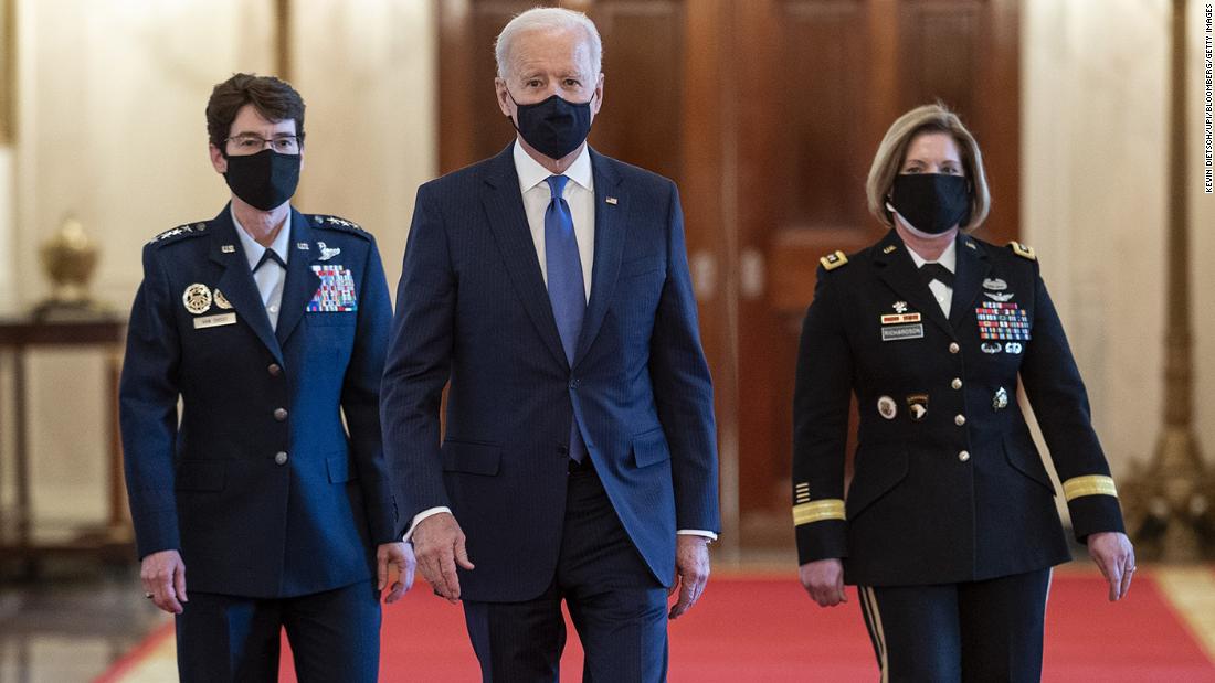Joe Biden nominates two female generals to 4star commands after