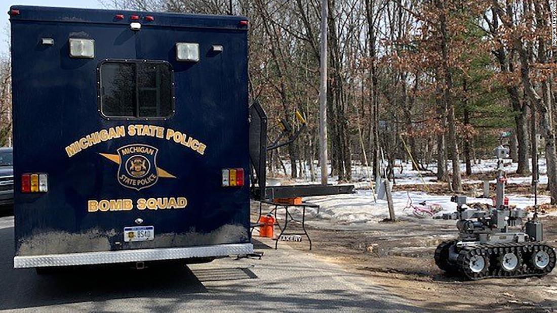 Michigan man charged in connection with homemade explosive device at high school