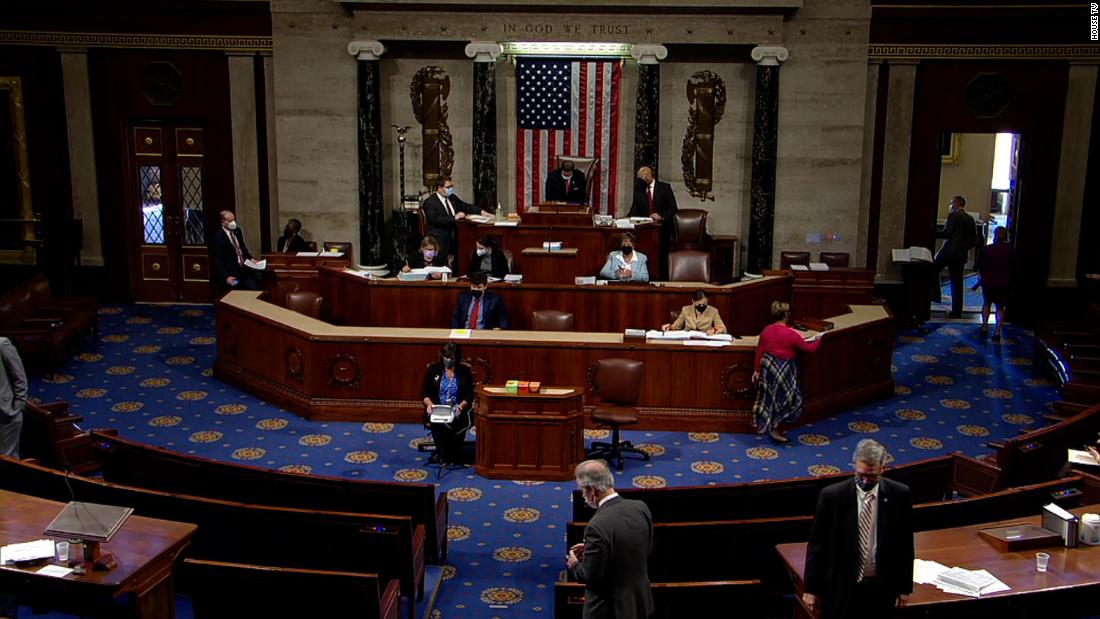 The House casts enough votes to pass the historic $1.9 trillion package that will send checks to households and fund the pandemic fight