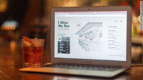 &quot;I Miss My Bar&quot; is an interactive website that allows people across the globe to bring the atmosphere of the bar into their home through sound.