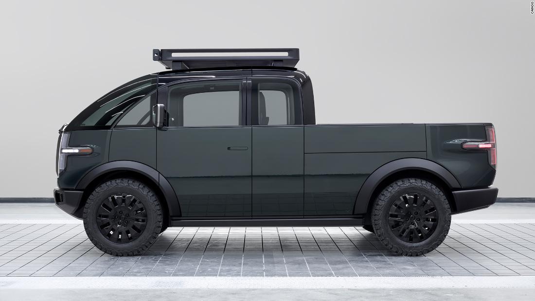 Canoo unveils what might be the world's cutest electric pickup