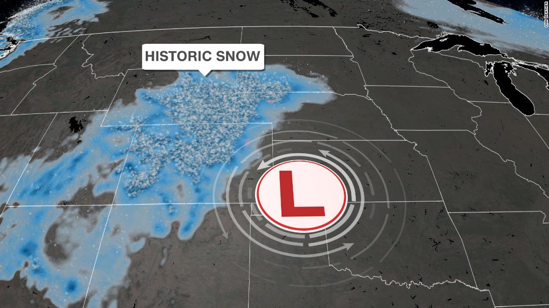 'Absolutely historic' snow totals forecast for this weekend