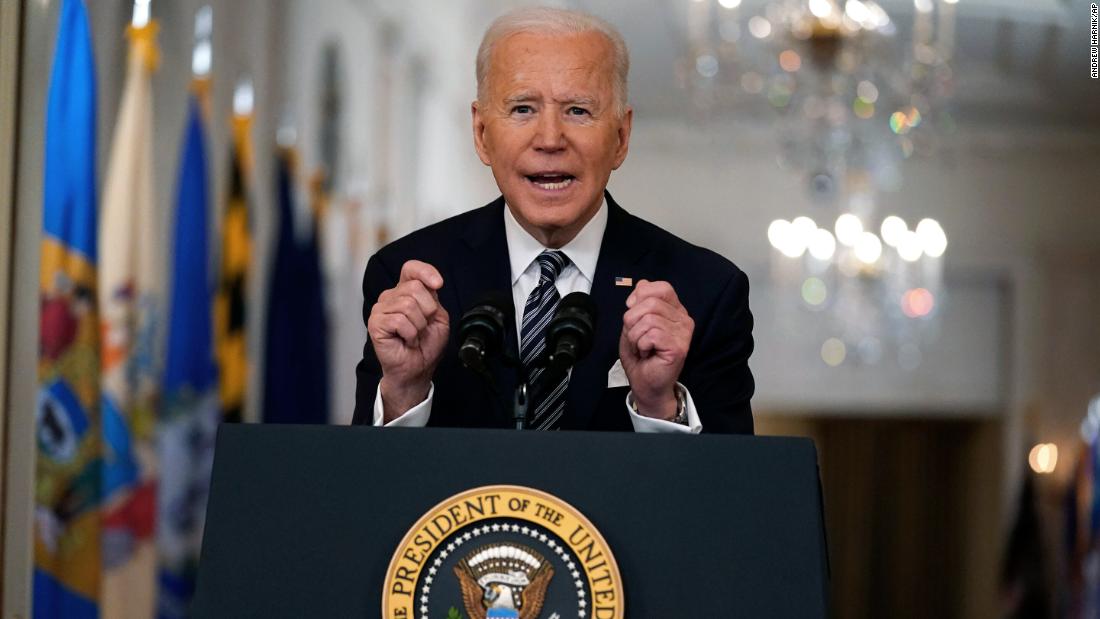 7 takeaways from Joe Biden's prime-time Covid-19 speech