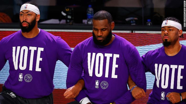 The NBA's push back on suppression of voting rights