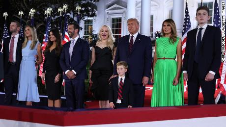 Supporters of former President Donald Trump often see his family as an example of American royalty, a perception encouraged by Trump himself. 