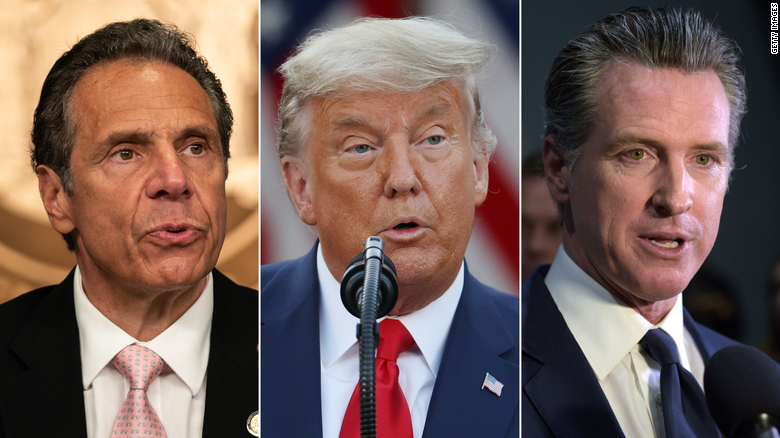 How early pandemic praise for Cuomo, Newsom and Trump disappeared