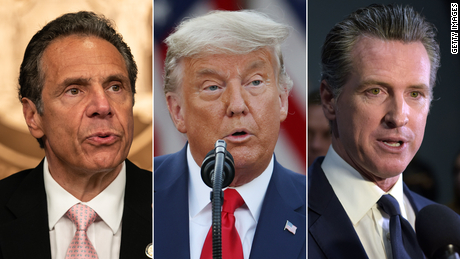 How early pandemic praise for Cuomo, Newsom and Trump disappeared