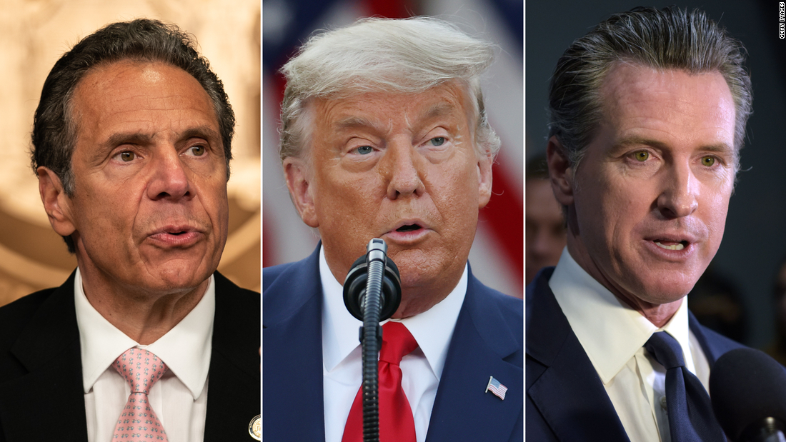 Cuomo, Newsom and Trump’s early pandemic praise faded