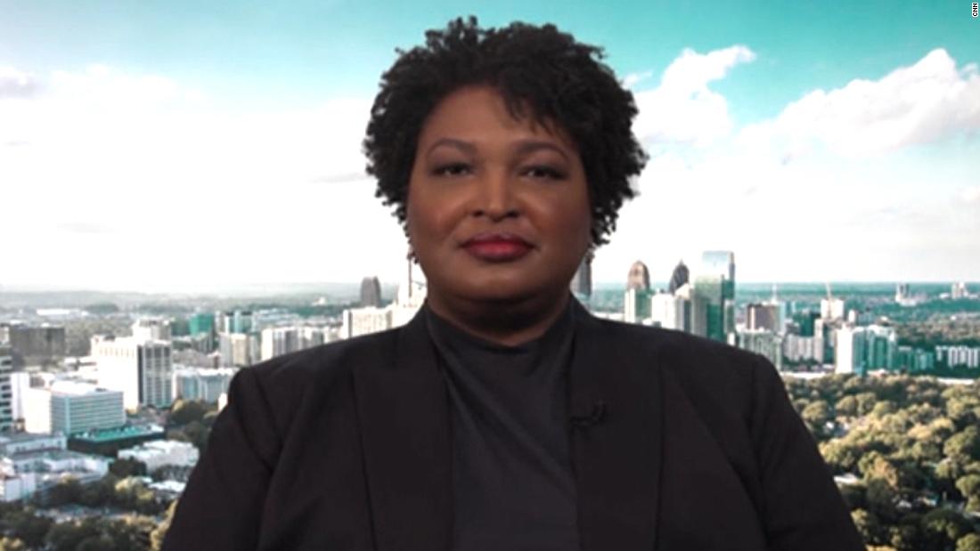 Stacey Abrams Reacts To Georgia S Voting Rights Bill Redux Of Jim Crow In A Suit And Tie