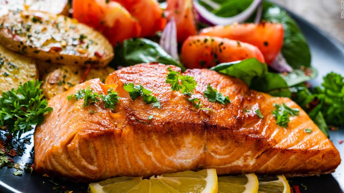 Consider a pan-fried salmon steak for dinner. The fish protein contains an amino acid that could potentially relieve stress.